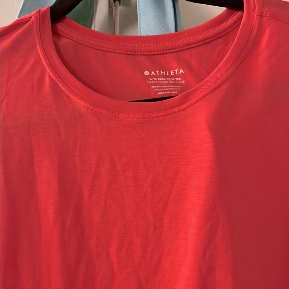 Athleta With Ease Crop Tee